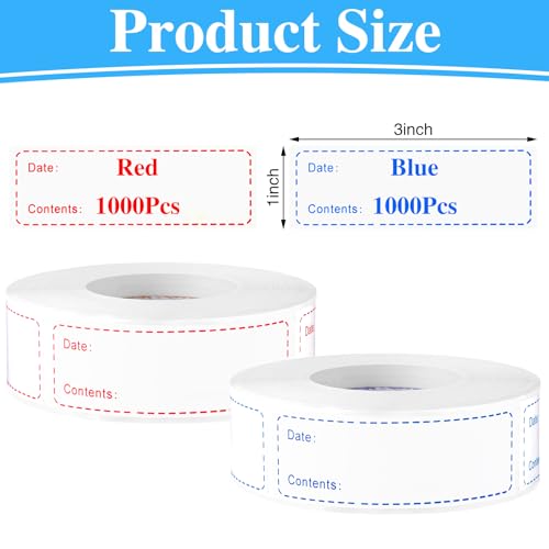2000 Freezer Labels