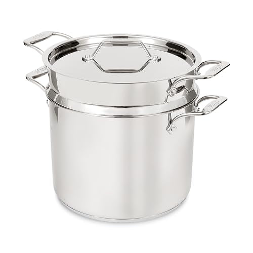Simply Strain Stainless Steel 12 Qt Stock Pot with Strainer Insert (12-quart (Induction))