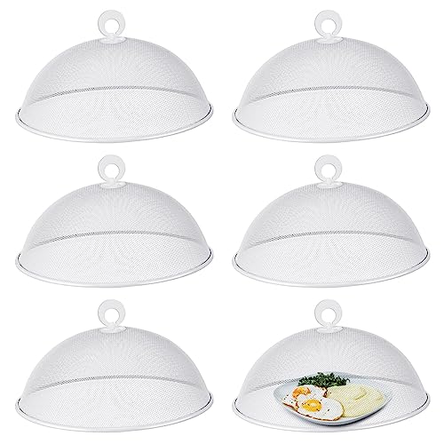6 Pcs Metal Mesh Food Cover Outdoor Food Tents