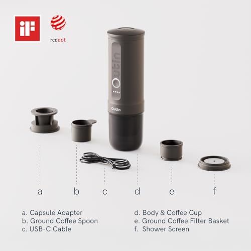 Nano Portable Electric Espresso Machine (Forest Green)
