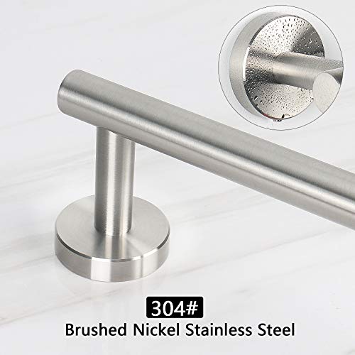 Bath Towel Bar (Brushed Nickel / 20 Inch)