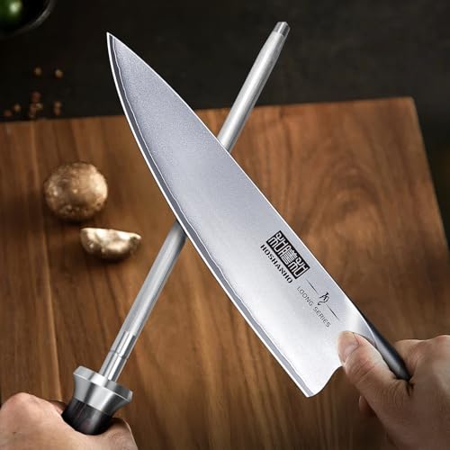 Honing Rod 10 Inch Professional Kitchen Knife Sharpener Rod (10")