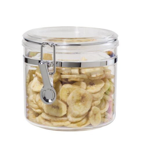 Clear Canister with Clamp Lid