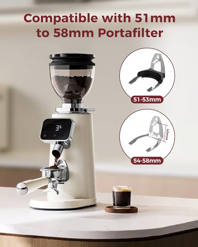 E2 Gen3 Espresso Machine with G3 64mm Flat Burr Coffee Grinder (Ivory Grinder)