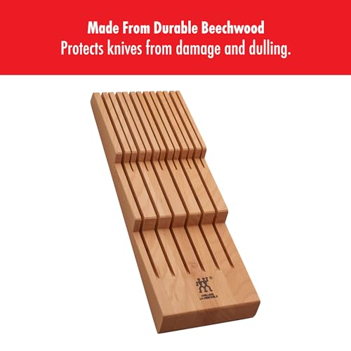 12 Slot In Drawer Knife Block (Natural / 12 slot)