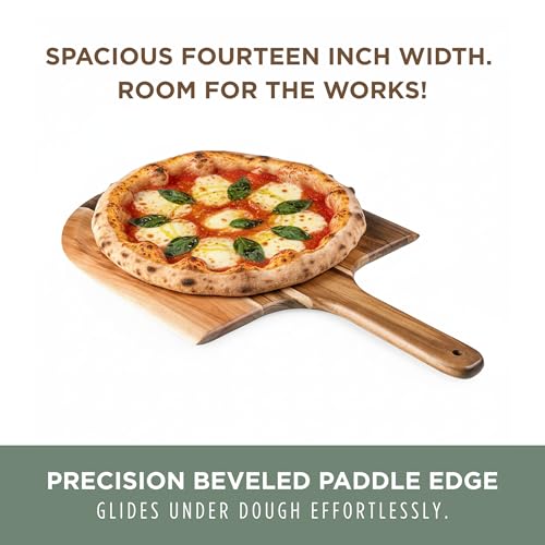 Acacia Wood Pizza Spatula Peel
