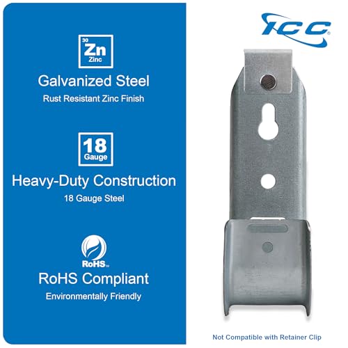 Ceiling Mount J Hook 1 (25 Count)