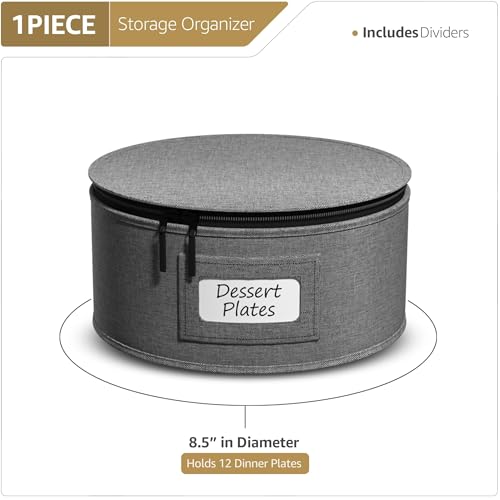 China Storage Containers (Gray / Salad Plate Storage)
