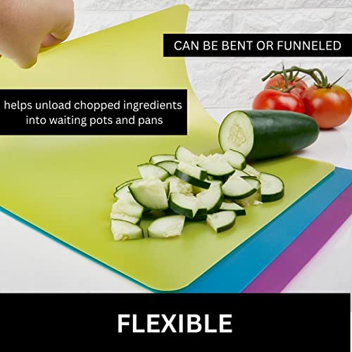 Flexible Cutting Mats Set of 3 (Assorted Colors)