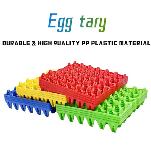 4 Pack Plastic Egg Tray Egg Crates (4 Count)
