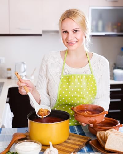 Silicone Soup Ladle Spoon Kitchen Utensils (2 Count)