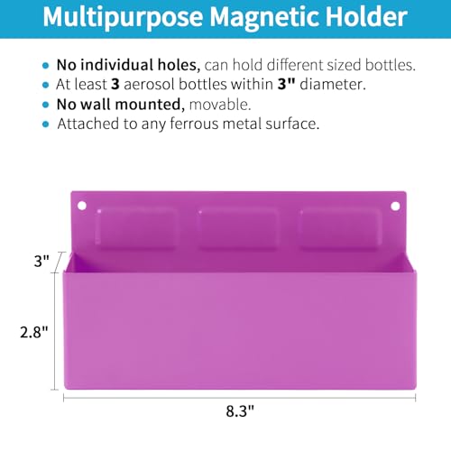 Magnetic Aerosol Spray Can Holder
