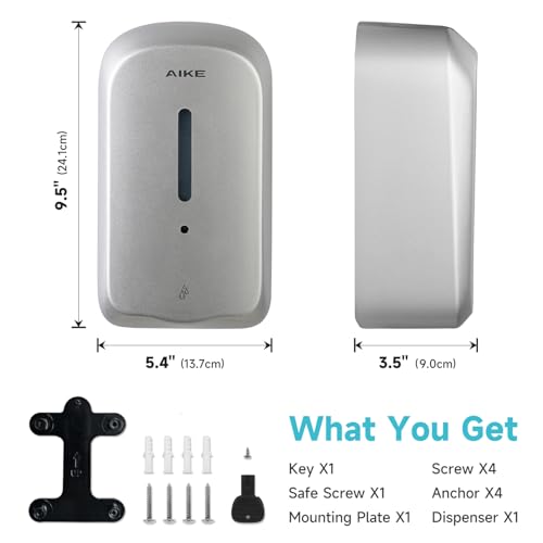 Liquid Automatic Soap Dispenser (Silver)