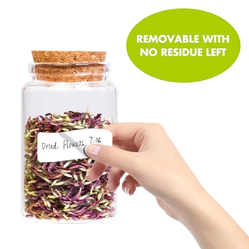 2000 Removable Freezer Labels (2000-blank / 1” x 2”)