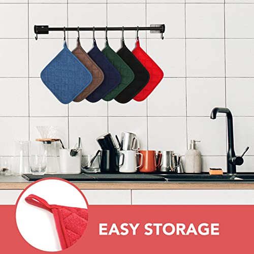 6 Pack Pot Holders for Kitchen Clearance (6 Count)