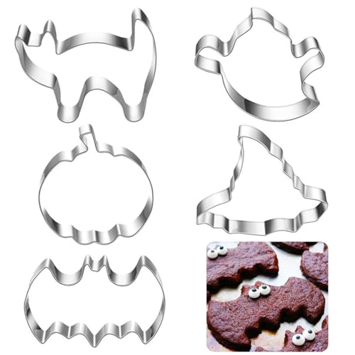 Halloween Cookie Cutters 5pcs (Halloween)