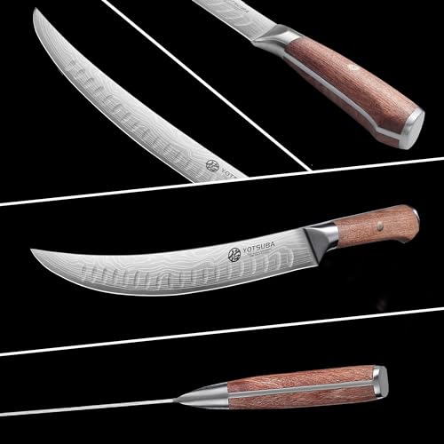 10 Inch Japanese Style Premium Natural Rosewood Butcher Knife (Breaking Knife)