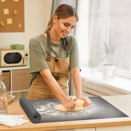 Silicone Baking Mat Roll (Gray / 16"L x 120"W)