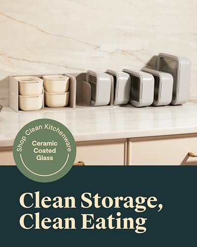 22 Piece Glass Food Storage Set (Sage / Food Storage Set (22x))