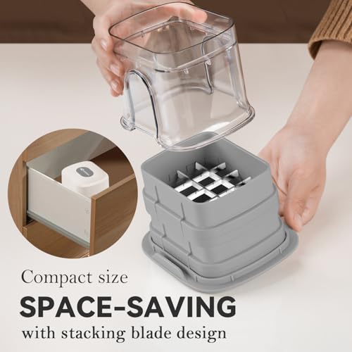Multifunctional Vegetable Chopper White (Cube / White)