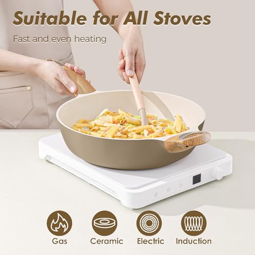 Ceramic Cookware Sets (Ceramic Taupe)