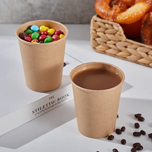 400 Pack 8 oz Kraft Paper Cups (8oz-400pack)