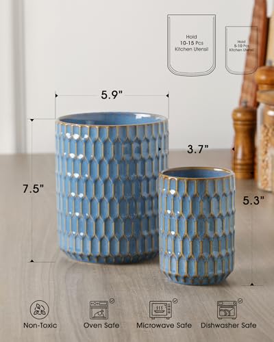 Utensil Holder (Blue)