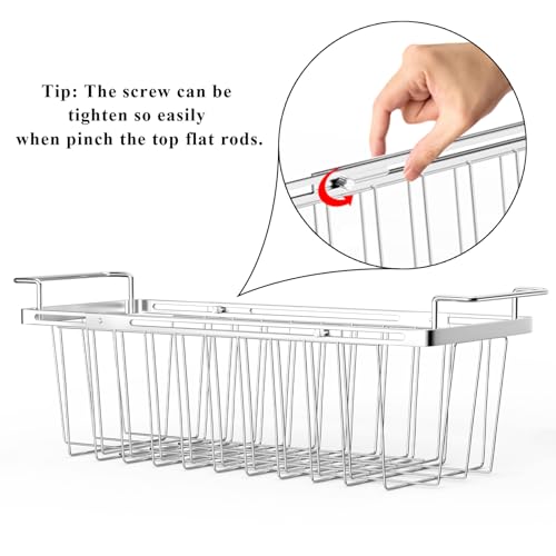 Freezer Baskets for Chest Freezer Real Capacity Expandable (2pcs)