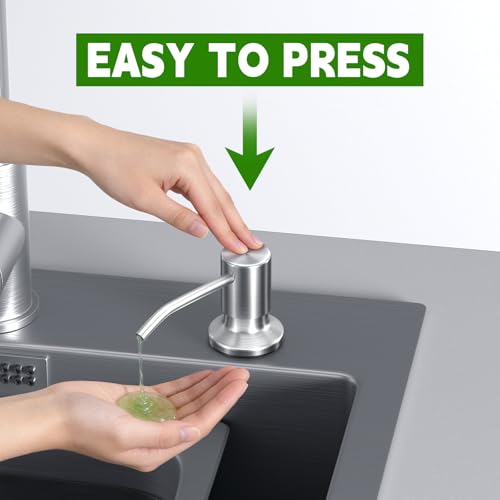 Kitchen Sink Soap Dispenser (Brushed Nickel)