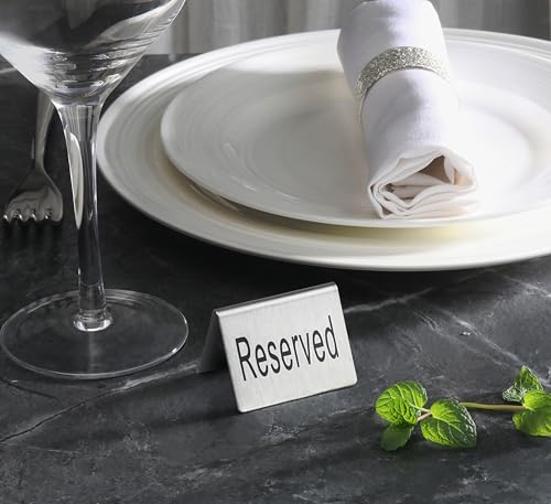Stainless Steel Table Tent Sign