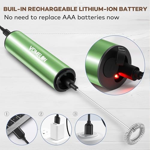 Rechargeable Milk Frother