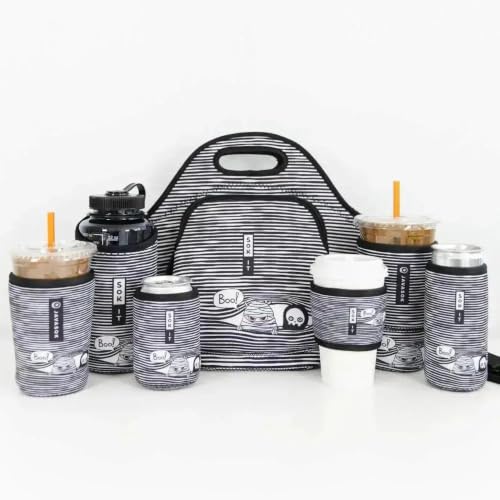 CanSok Sleeve for Beer & Soda Insulated Neoprene Cover (Peek-A-BOO / 12oz Slim Can Sleeve)