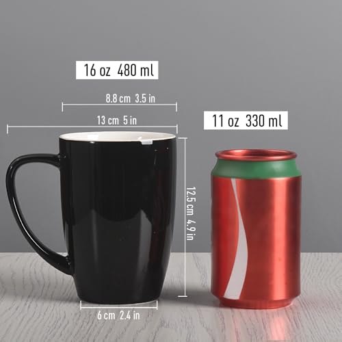 Porcelain Mug Set (Black)