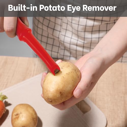 Swivel Vegetable Peeler (Red)