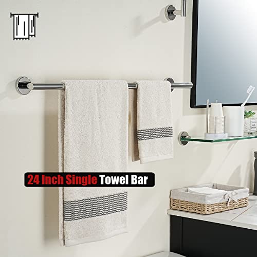 Chrome Towel Bar (Chrome / 27 Inch)