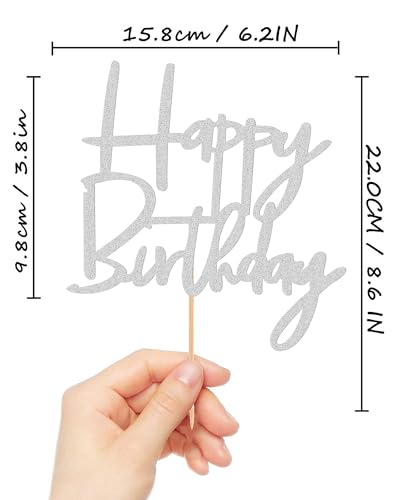 Happy Birthday Cake Topper