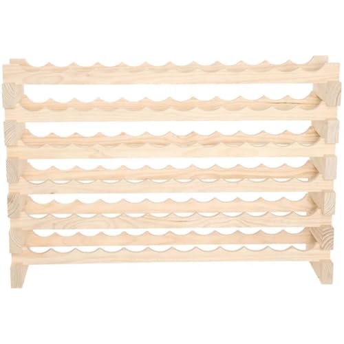 72 Bottle Wine Rack (Dark Stain)