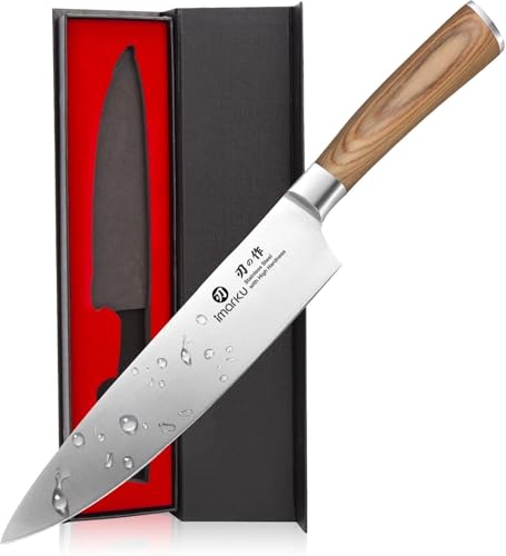 8 Inch Japanese SUS440A High Carbon Gyutou Chef Knife (Golden)