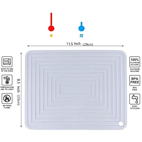 Silicone Trivets Mats Set (2 Count)