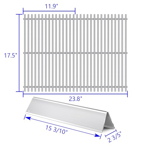 7636 7638 7639 Grill Grates Grill Replacement Parts for Weber Spirit Grill Spirit II E