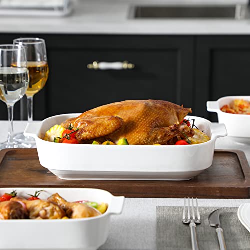 Ceramic Casserole Dishes Set of 3