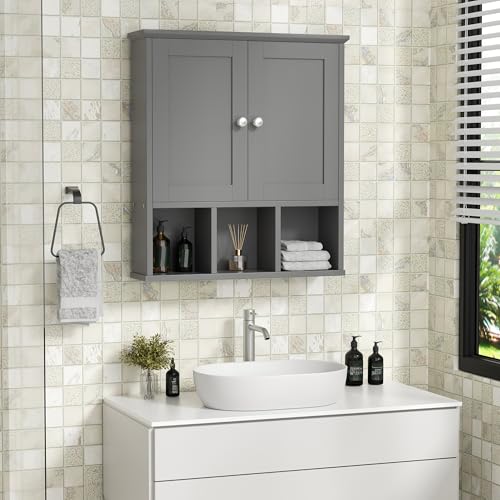 Bathroom Medicine Cabinet (Grey)