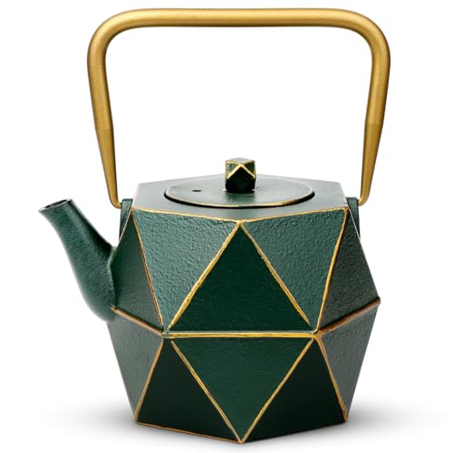 Mini Tea Kettle (11 oz / Green Diamond)