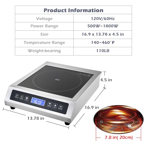Commercial Induction Cooktop