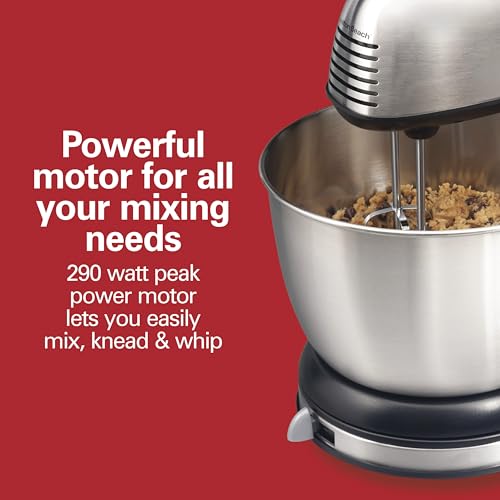 Classic Stand and Hand Mixer (Black/Stainless / 290 Watts Peak Power)