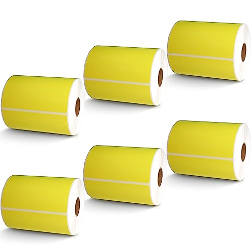 4" x 3" 102 mm x 76 mm (4 in x 3 in / Yellow)