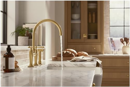 K28356 BL Edalyn by Studio McGee 1.5 GPM Widespread Bridge Kitchen Faucet
