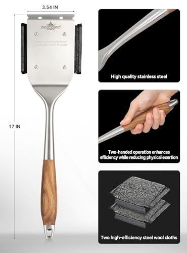 Bristle Free Steam Grill Brush (Complete Steam Grill Brush)