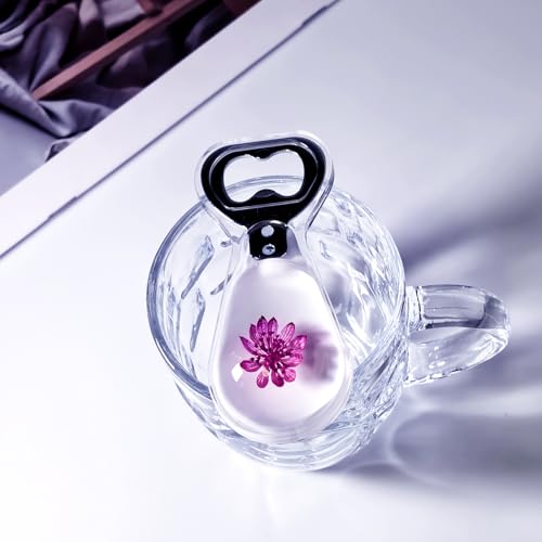 Resin Art Bottle Opener (White)