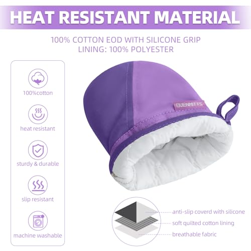 Mini Oven Mitts (Purple)